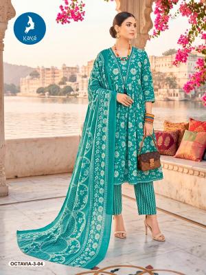 Kaya octavia-3 anarkali wholesale printed kurti catolog